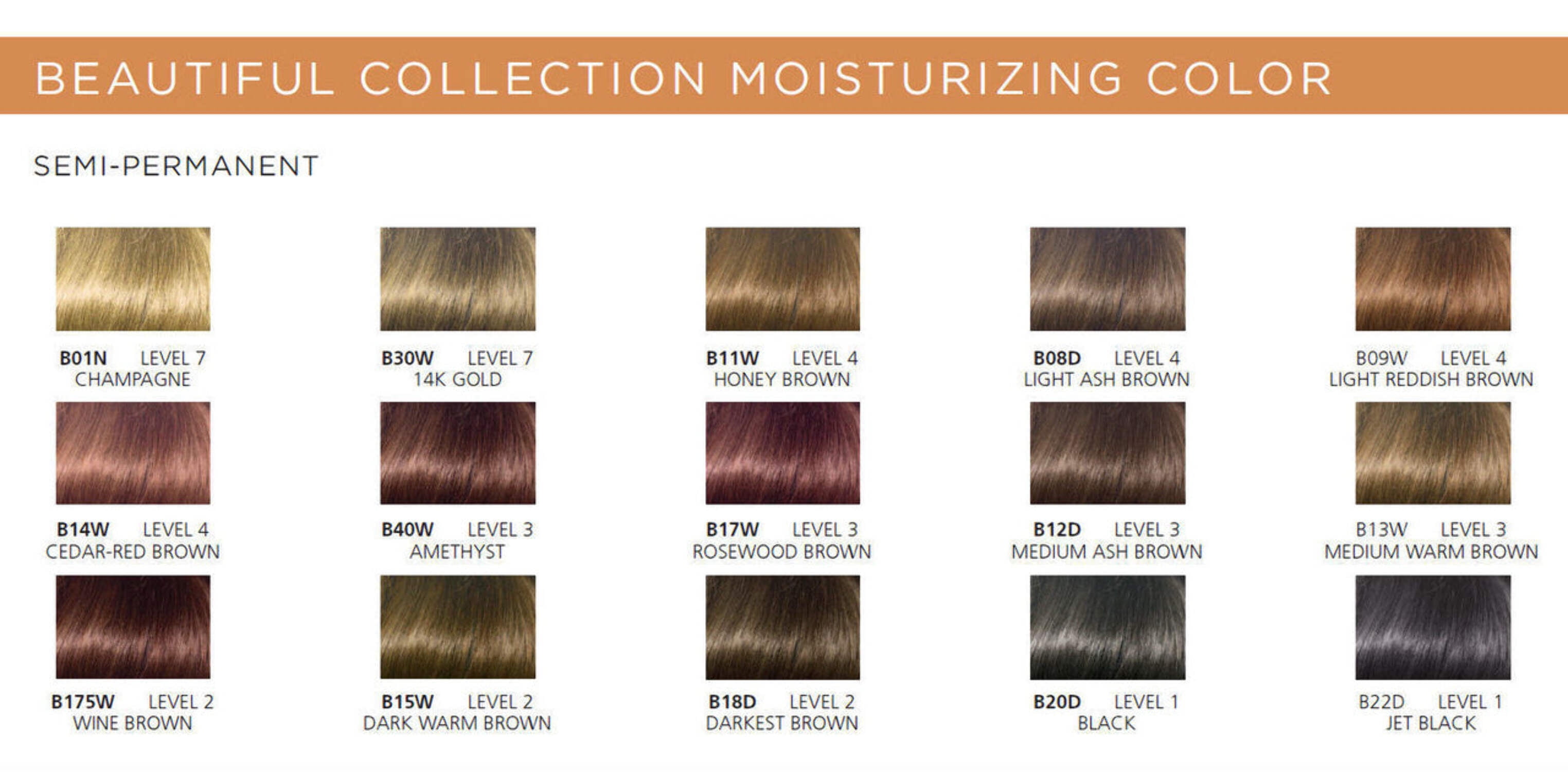 Clairol Professional Beautiful Collection Moisturizing Color Semi-Permanent Hair Color Crème B33W - Honey Blonde, 3.0 oz