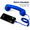 Blue, variant on Retro Telephone Handset Radiation-Proof Phone Headset Handset with Built In Speaker and Microphone for Cell Phones and Computers Comfortable for Home Office Calls