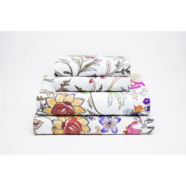 Sábanas Matrimonial 3200 Hilos Estampada Florencia