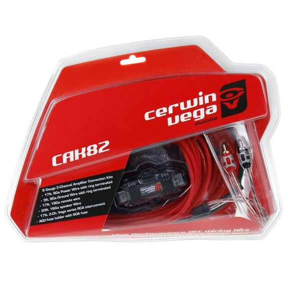 8 Gauge 2 Channel Amplifier Kit - CAK82