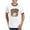 Black/White, variant on - Boo Haw: Spooky Meets Country Vibes Men's Ringer T Shirt - 100% Cotton Ringed T-Shirt
