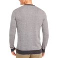 thumbnail image 2 of Tasso Elba Mens Colorblock Ribbed Trim Pullover Sweater, 2 of 2