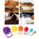 thumbnail image 4 of Juego de cucharas medidoras de cocina coloridas, 6 piezas/juego, calidad alimentaria para cocinar y hornear, 4 of 8