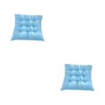 thumbnail image 2 of Naiovety Cojín para silla de comedor Tejido de poliéster cómodo e impermeable Relleno de perlas Con relleno de perlas para liberar el estar cielo azul 2Conjunto, 2 of 6
