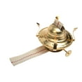 thumbnail image 2 of Brass Plated Oil Burner Replacement for Antique Kerosene Lamps, 2 of 3