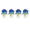 thumbnail image 2 of Anillo Para Servilletas Anillo Para Servilletas De Flores Pequeñas Almacenamiento Ordenado Elegante Realista 4 Piezas Para Aniversario ANGGREK Otros, 2 of 8