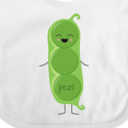 thumbnail image 4 of Inktastic Peas Costume Boys or Girls Baby Bib, 4 of 4