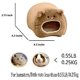 thumbnail image 3 of Rat Hamster Warm Bed House Cusion Fleece Hut Hanging Cute Hamaca Nido de juguete para mini mascotas pequeñas Mouse, Sugar Glider, Chinchilla, Dwraf Hamster JAMW Sencillez, 3 of 5