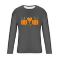 thumbnail image 4 of zbxnLI Halloween Shirts for Men Big and Tall Long Sleeve T-Shirts Crew Neck Slim Graphic Tees Fall Tops, 4 of 5