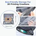thumbnail image 2 of 30pcs Refill Bags 3D Filament Storage Bags Light-Proof 3D Printer Filament Vacuum Sealed Bags for Keeping Dry, 2 of 6