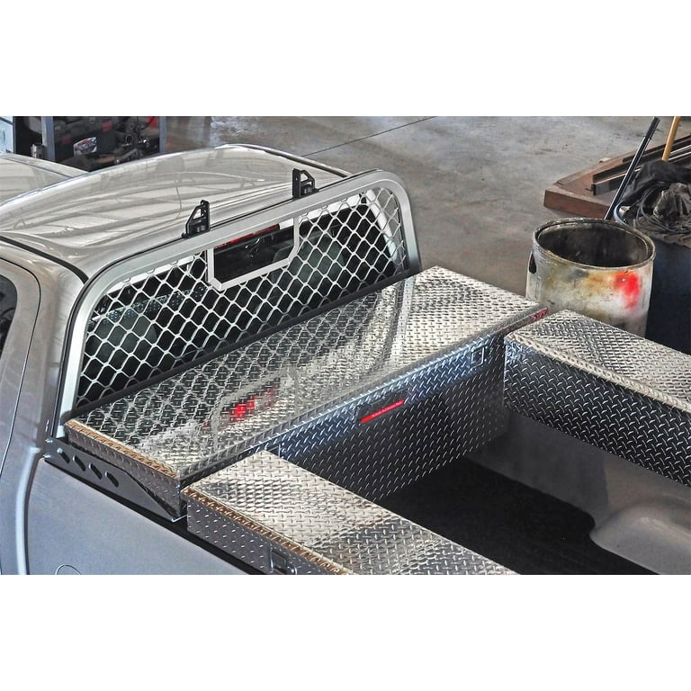 Dee Zee D37-DZ95072R Silver Aluminum Cargo Management Cab Rack