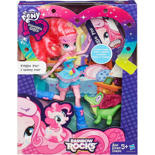 NEW MINT My Little Pony Equestria Girls Rainbox Rocks Pinkie Pie Gummy Snap