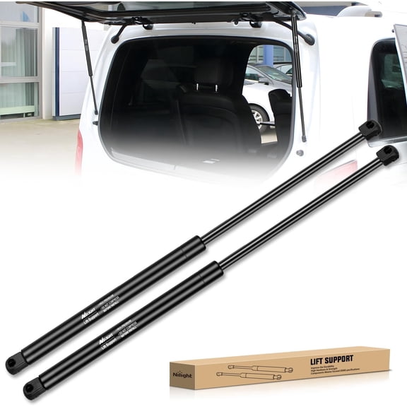 Nilight Rear Window Glass Struts 4249 for Jeep Wrangler TJ 1997-2006, Rear Shocks Gas Struts 26 Inch, 2PCS Set Rod