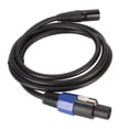 thumbnail image 3 of Conector de altavoz macho a XLR macho, Cable XLR de 3 pines, Cable de extensión de altavoz para DJ PA Gig Stage Speaker 1,8 M, 3 of 10
