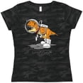 thumbnail image 3 of Inktastic Space Force Dinosaur Astronaut Women's T-Shirt, 3 of 5