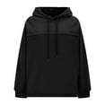 thumbnail image 6 of Gmluru Womens Hoodies Oversized Sweatshirts Fall Sportswear Clothing Long Sleeved Fashion Outfits Casual Jackets Black S-2XL, 6 of 9
