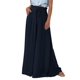 thumbnail image 1 of Pantalones PRETTYGARDEN Palazzo Pierna Ancha Azul Marino Talle S, 1 of 9