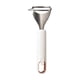 thumbnail image 2 of Stainless Steel Multi Purpose Peeler With Textured Handle Sharp Blades Hanging Hook For Various Produce Easy To Clean, 2 of 6