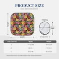 thumbnail image 4 of Yiaed Daisies Flowers Print Car Front Windshield Sun Shade,Foldable Anti-UV Car Sunshade for Front Window for Most Vehicles-Small, 4 of 5