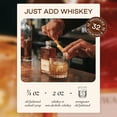 thumbnail image 5 of Strongwater Old Fashioned Mix - Makes 32 Cocktails -Handcrafted Old Fashioned Syrup with Bitters, Orange, Cherry, Organic Demerara Sugar -Craft Cocktail Mixer, Just Mix with Bourbon, Whiskey - 1 Pack, 5 of 9