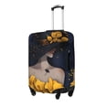 thumbnail image 2 of Balery Luggage Cover Elegant Lady With Hat Print Suitcase Covers for Luggage Elastic Washable Suitcase Protector Fits 18-32 Inch Luggage-Medium, 2 of 9