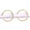 gold, variant on 2PCS Fake Piercing Nose Lip Ring Hoop Ear Body SILVER BLACK GOLD Steel Clip On-red