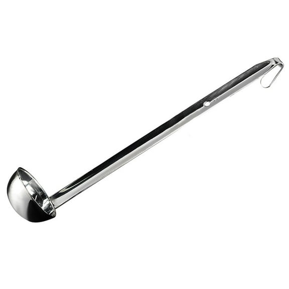 1Pc Stainless Steel Ladle Soup Long Handle Ladle For Kitchen Cooking Soup Sauce 30/60/90/120/150/180Ml