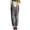 Grey, variant on Women's Denim Overalls Adjustable Strap Front Zip Loose Wide Leg Patch Pocket Baggy Streetwear Casual Jumpsuit