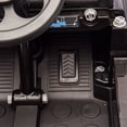 thumbnail image 4 of iRerts 12V Electric Ride on Cars, Powered Ride on Building Block Toys for Toddlers with Remote Control, Electric Truck Car/Kart-Switch Freely, Bluetooth, Music, LED Lights, 4 Wheel Suspension, Black, 4 of 13