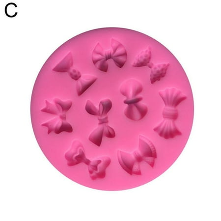 

Silicone Butterfly Bow Fondant Mold Cake Decor Chocolate Sugarcraft Baking Mould M9Y2