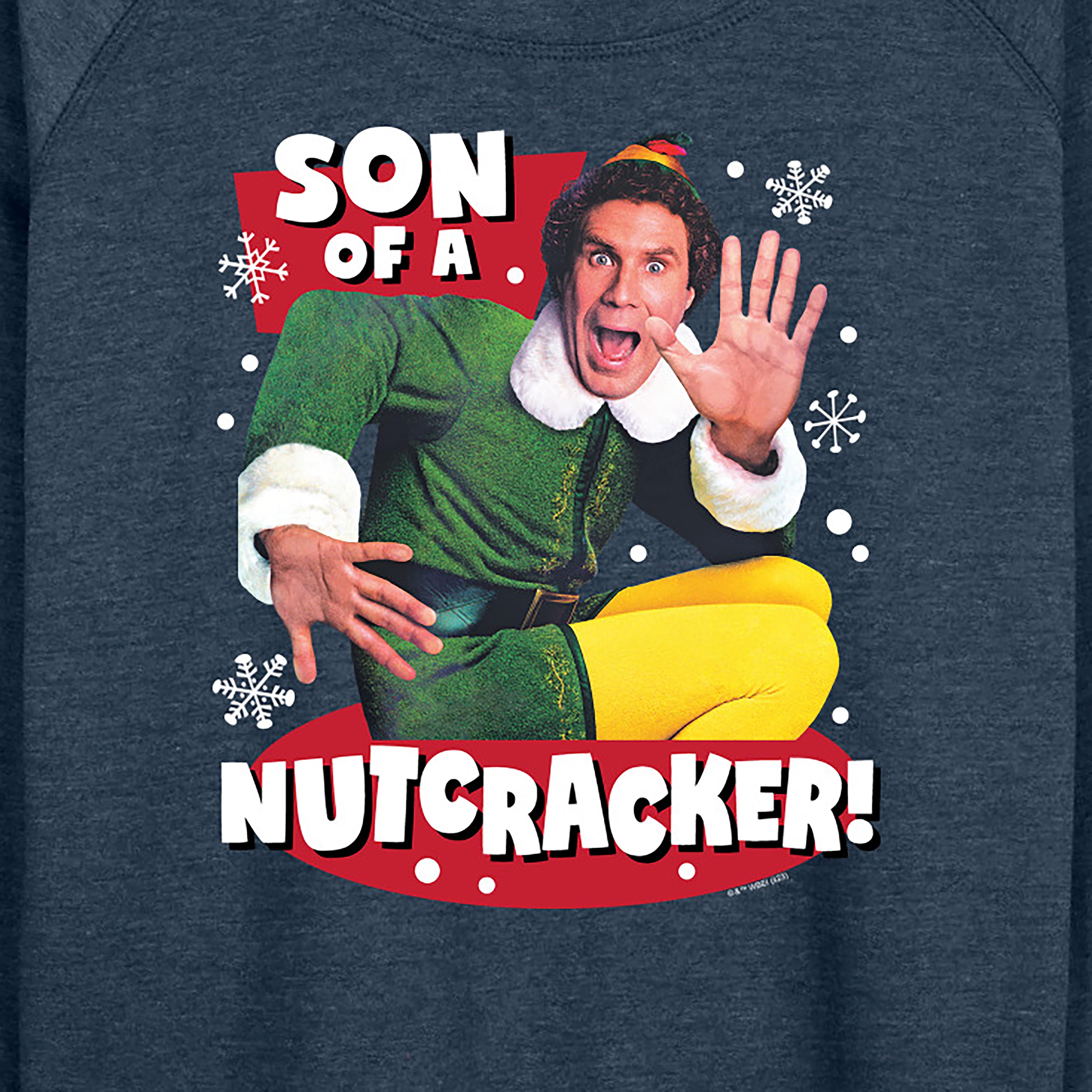 ELF - Christmas Son Of A Nutcracker - Women's Lightweight French Terry Long Sleeve Shirt
