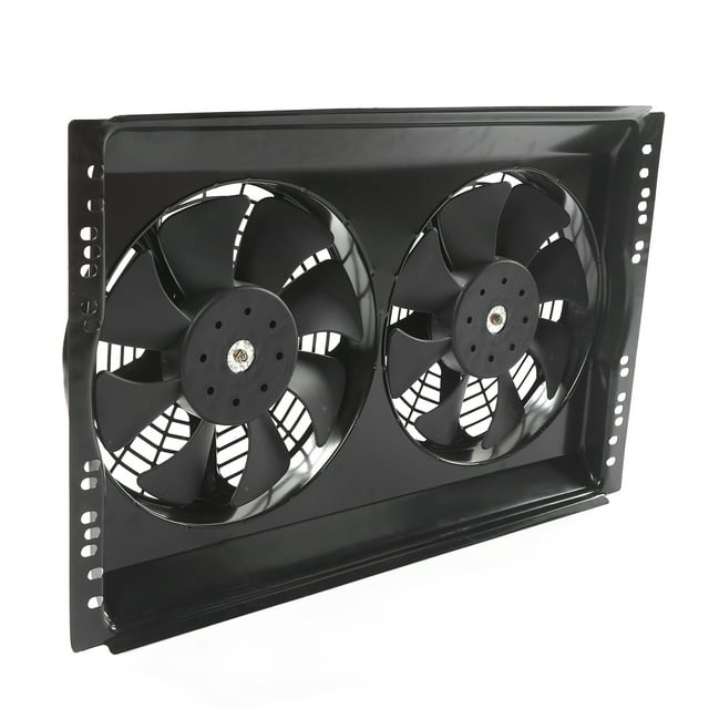 Cooling Radiator, Dual High Power Car Radiator Cooling Fan Replacement For Air Conditioning System For Intercooler For Oil System