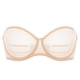 thumbnail image 1 of Sostén INLYRIC Transparente Sin Tirantes de Malla Sin Relleno Beige 34C, 1 of 6