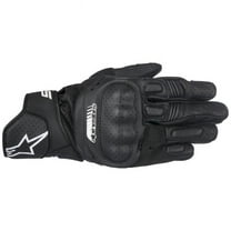 Alpinestars SP-5 Mens Leather Motorcycle Gloves Black SM