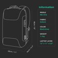 thumbnail image 4 of Mochila Antirrobo Ajustable Para Viajes De Negocios Mark Ryden 2020, Nuevo Estilo, Mochila Para Ordenador Portátil Para Hombre, Mochila De Gran Capacidad, 4 of 7