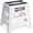 Dot White, variant on COZYMOOD Folding Step Stool 13'' Non-Slip Folding Stools for Adults Holds Up to 300 lbs, Plastic Foldable Step Stool for Bathroom, Bedroom, Kitchen