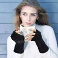 thumbnail image 2 of New 2en1 Guantes Sin Dedos Mujer Dama Y Calentadore Pierna, 2 of 6
