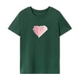 thumbnail image 1 of Camiseta para mujer, camisa de verano con cuello redondo para mujer, para viajar, vacaciones, regalo para mujer L, 1 of 7