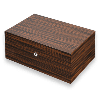 Visol VHUD529 Richardson Ebony Exotic Wood Humidor