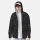 thumbnail image 2 of Balery Spider Web Black Sudadera ligera de manga larga con capucha y protección solar UPF 50+ para hombre y mujer, ideal para pesca y running-Medium, 2 of 7