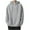 Gray, variant on WREESH Men's Athletic Solid Color Hoodie Lightweight Pullover Sweatshirt for Gym and Casual Wear Black