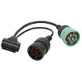 thumbnail image 3 of OBD2 Y Splitter Scanner Cable, OBDII 6Pin 9Pin Cable Easy To Use Long Service Life Oxidation Resistance  For Car, 3 of 8