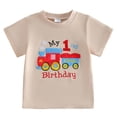thumbnail image 1 of Akiihool T-Shirts Unis pour Garçons T-Shirts à Manches Courtes pour Garçons T-Shirts d'Été à Col Rond pour Enfants T-Shirts Décontractés Basiques en Coton Hauts Unis (Rose Vif, 2-3 Ans), 1 of 4