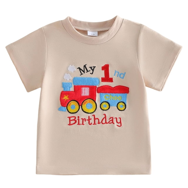 Akiihool T-Shirts Unis pour Garçons T-Shirts à Manches Courtes pour Garçons T-Shirts d'Été à Col Rond pour Enfants T-Shirts Décontractés Basiques en Coton Hauts Unis (Rose Vif, 2-3 Ans)