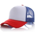 thumbnail image 2 of Kids Baseball Cap Mesh Breathable Trucker Hat Summer Adjustable Polyester Headgear, 2 of 2