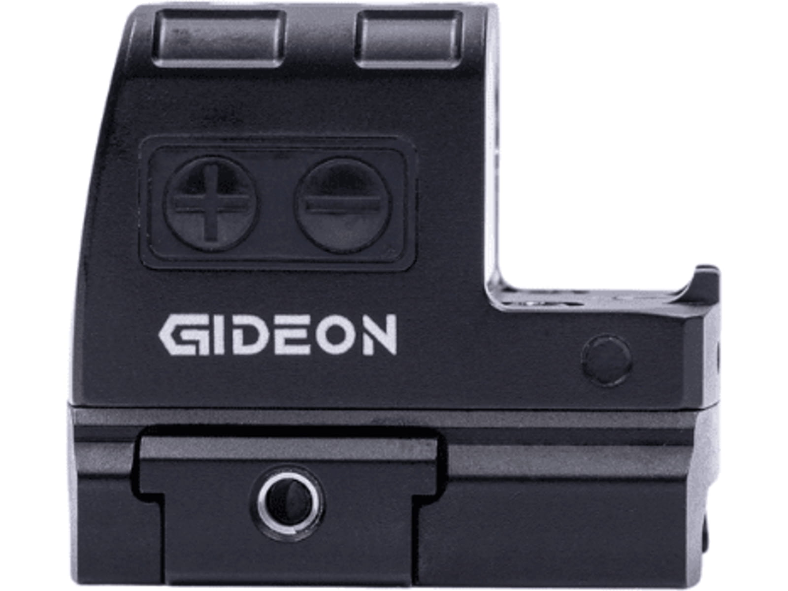 Gideon Optics Valor Mini Micro 1x 20.5x16mm Reflex Red Dot Sight, 3 MOA Dot Reticle, Black