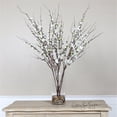 thumbnail image 2 of Uttermost Quince Blossom Silk Glass and Acrylic Centerpiece in Cream/Clear, 2 of 4