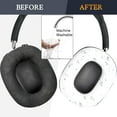 thumbnail image 3 of Kit de protección para AirPods Max, funda para la diadema + funda protectora de TPU + funda de silicona para las orejas, accesorio resistente al sudor, fácil de lavar, antiarañazos, 3 of 4