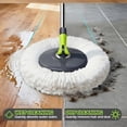 thumbnail image 5 of Pedal Spin Mop and Bucket with Wringer Set,EasyWring Microfiber Mop with 3 Mop Pads,360 ° Spinning Floor Cleaning System - Home & Office, 5 of 8