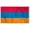 Armenia 3x5 ft Nylon Flag, variant on AGAS Armenia Boat Flag - 12x18 inch - 200D Nylon - Stitched Edges - Canvas Header Brass Grommets - Fade Proof - AM National Flag - Armenian Flag Armenian Tricolour Եռագույն Yeṙaguyn